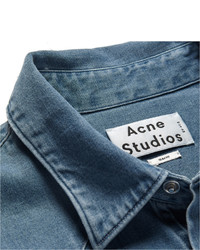 Chemise en jean bleue Acne Studios