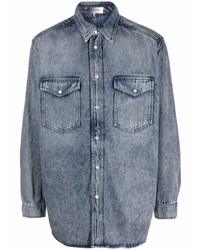 Chemise en jean bleue Isabel Marant