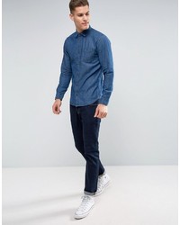 Chemise en jean bleue Jack and Jones