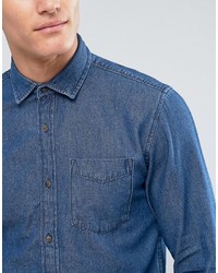 Chemise en jean bleue Jack and Jones