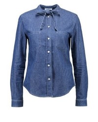 Chemise en jean bleue Max Mara