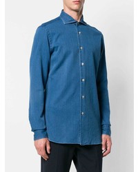 Chemise en jean bleue Borriello