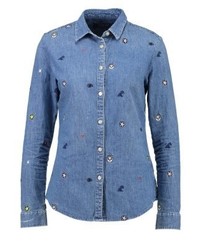 Chemise en jean bleue Scotch & Soda