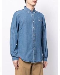 Chemise en jean bleue PS Paul Smith