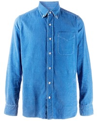 Chemise en jean bleue Tom Ford