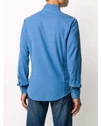 Chemise en jean bleue Tom Ford