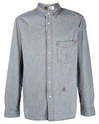 Chemise en jean grise Isabel Marant