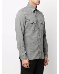 Chemise en jean grise Tom Ford