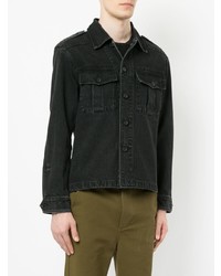 Chemise en jean noire Kent & Curwen