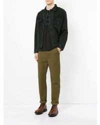 Chemise en jean noire Kent & Curwen