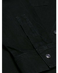 Chemise en jean noire Givenchy