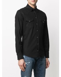 Chemise en jean noire Dolce & Gabbana