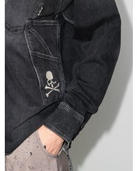 Chemise en jean noire Mastermind Japan