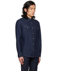 Chemise en jean pourpre foncé Levi's