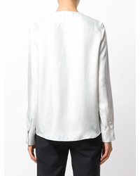 Chemise en soie blanche Jil Sander