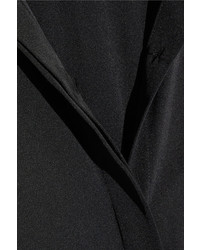 Chemise en soie noire DKNY