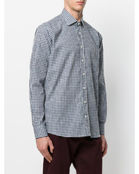 Chemise en vichy bleu clair Etro