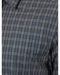 Chemise gris foncé Cerruti