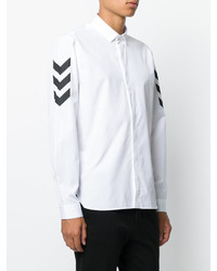 Chemise imprimée blanche Neil Barrett