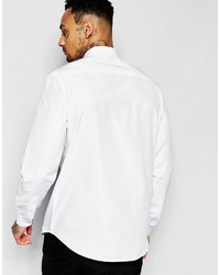 Chemise imprimée blanche Asos