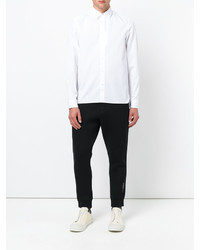 Chemise imprimée blanche Kenzo