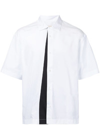 Chemise imprimée blanche Marni