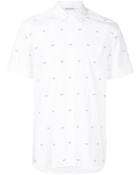 Chemise imprimée blanche Neil Barrett