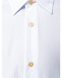 Chemise imprimée blanche Paul Smith