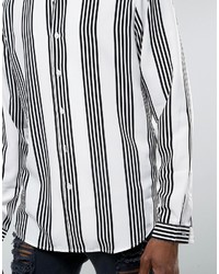 Chemise imprimée blanche Asos