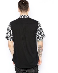 Chemise imprimée blanche Crooks & Castles