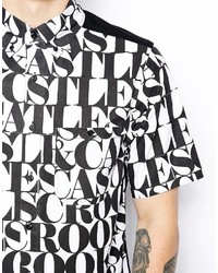 Chemise imprimée blanche Crooks & Castles