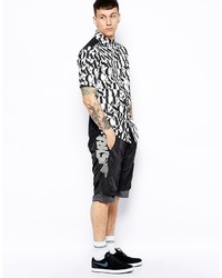 Chemise imprimée blanche Crooks & Castles