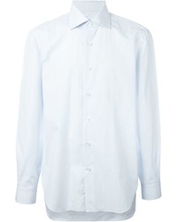 Chemise imprimée bleu clair Barba