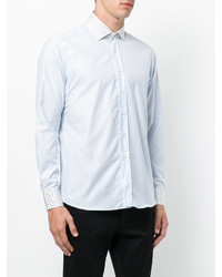 Chemise imprimée bleu clair Etro