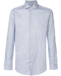 Chemise imprimée bleu clair Etro