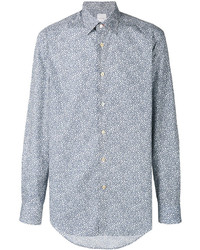 Chemise imprimée bleu clair Paul Smith