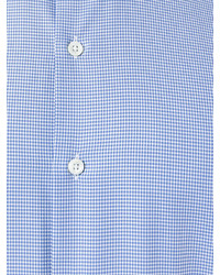 Chemise imprimée bleu clair Canali