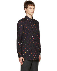 Chemise imprimée bleu marine Paul Smith