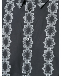 Chemise imprimée noire Dolce & Gabbana