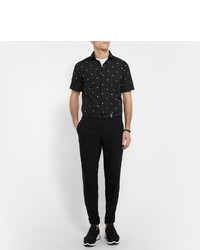 Chemise imprimée noire Neil Barrett