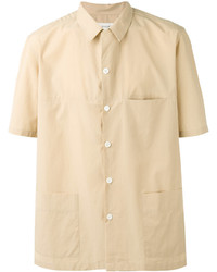 Chemise marron clair Lemaire
