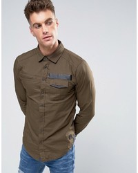 Chemise marron Blend of America