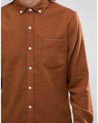 Chemise marron Asos