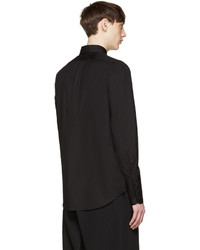 Chemise noire Alexander McQueen