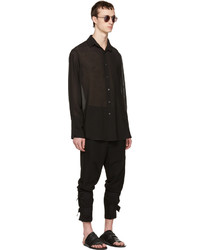 Chemise noire Ann Demeulemeester