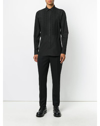 Chemise noire Alexander McQueen