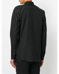 Chemise noire Alexander McQueen