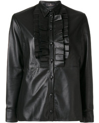 Chemise noire Capucci