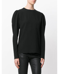 Chemise noire Saint Laurent