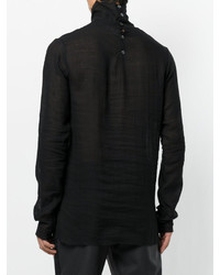 Chemise noire Ann Demeulemeester